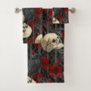 Search for gothic bath towels Dark