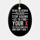 Search for funny teacher ornaments Math
