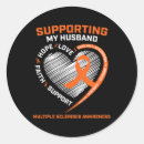 Search for multiple sclerosis stickers Orange