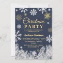 Search for white gold christmas invitations Silver glitter