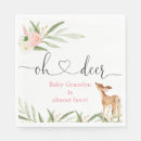 Search for deer napkins Woodland
