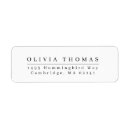 Search for black and white return address labels Professional