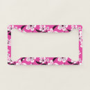 Search for japan license plate frames Floral
