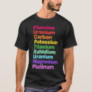 Search for chemistry tshirts Funny science