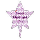 Search for purple lavender cake toppers Heart