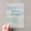 Search for beach 40th birthday invitations Ocean