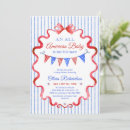 Search for all american party invitations Stripes