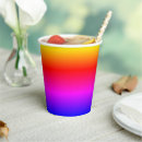 Search for rainbow paper cups purple