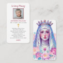 Search for hail mary prayer cards Saint