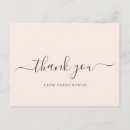 Search for lashes thank you cards Blush pink