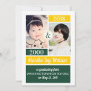 Search for school colors graduation invitations Color block