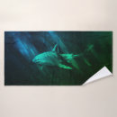 Search for shark bath towels Fish