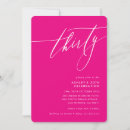 Search for hot pink invitations Trendy