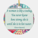 Search for strong woman ornaments Quote