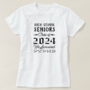 Search for high school senior tshirts Class of 2024