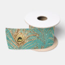 Search for peacock ribbon Aqua