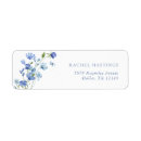 Search for bridal shower return address labels Dusty blue