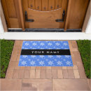Search for snowflake doormats White snowflakes