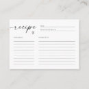 Search for recipe invitations Minimalist