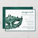 Search for masquerade christmas invitations Mask