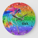 Search for rainbow clocks Girly