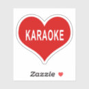Search for karaoke stickers Singing