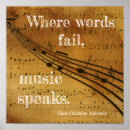 Search for words fail music speaks art Quotes about music