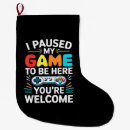 Search for gamer christmas stockings Men
