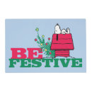 Search for christmas placemats Snoopy