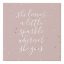 Search for she leaves a little sparkle Girl