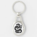 Search for dragon keychains Silhouette