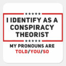 Search for pronoun stickers Humor