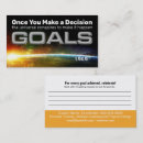 Search for affirmation business cards Goals