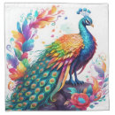 Search for peacock napkins Pattern