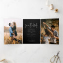 Search for folded save the dates Trifold