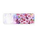Search for japanese cherry blossom return address labels Flowers