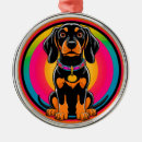 Search for dachshund ornaments Colorful