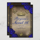 Search for royal blue butterfly invitations Elegant