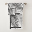 Search for palm tree bath towels Elegant