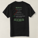 Search for celiac disease tshirts Gluten