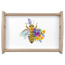 Search for bee serving trays Flowers
