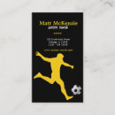 Search for soccer business cards team