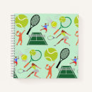 Search for tennis notebooks Pattern