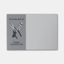 Search for monogrammed post it notes For him