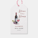 Search for wine gift tags Watercolor