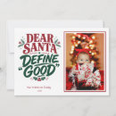 Search for dear santa define good cards Humor