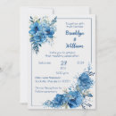 Search for sapphire wedding invitations Watercolor