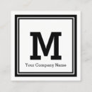 Search for monogram logo business cards Monogrammed