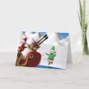 Search for funny sleigh christmas cards Elf