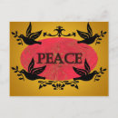 Search for peace on earth postcards Bird